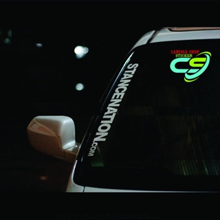 JDM HF stiker stancenation stiker mobil stiker mobil stiker kaca depan