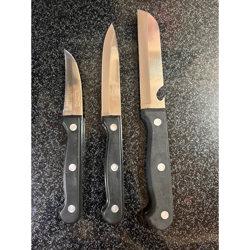 Pisau Golden Fish Gagang hitam