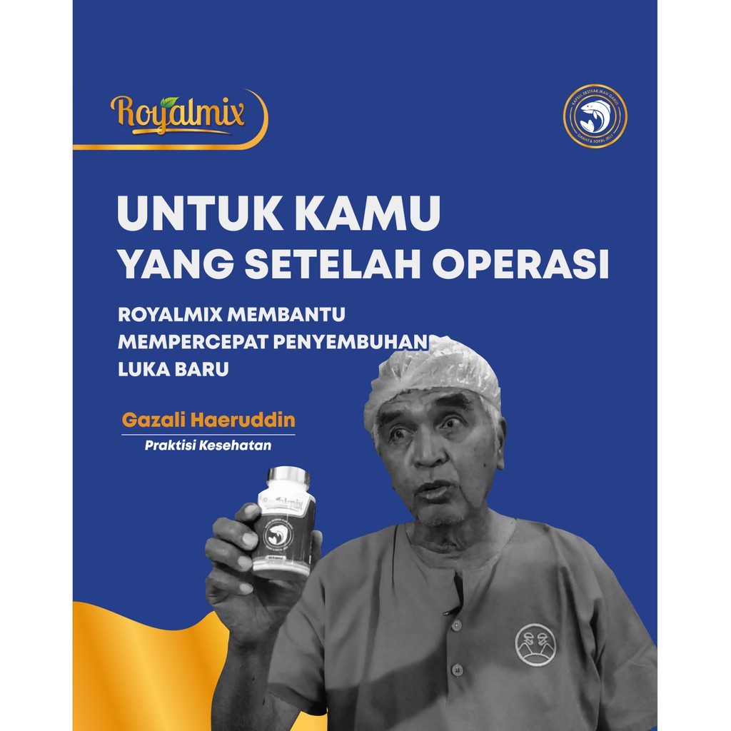 Kapsul Albumin Ikan Gabus Ekstrak Kutuk Dengan Extrak Gamat Obat Untuk Pasca Operasi Original