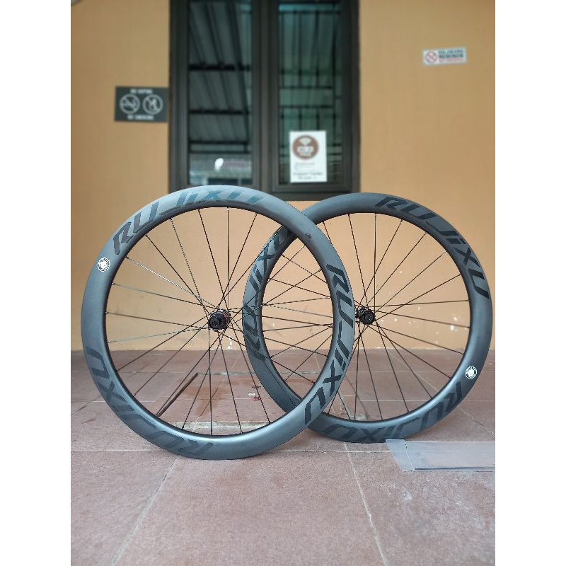 Wheelset Rujixu Pro Carbon Disc SL 50mm 60mm 38mm T1000 Aero Spoke Superlight 1600gr