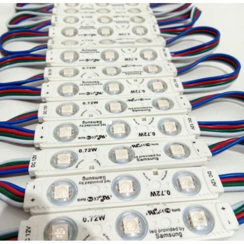 Led Modul Samsung RGB Lampu Modul Warna Warni