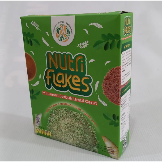 

Nutriflakes Sereal Umbi Garut Solusi Atasi Asam Lambung Gerd 280 Gram