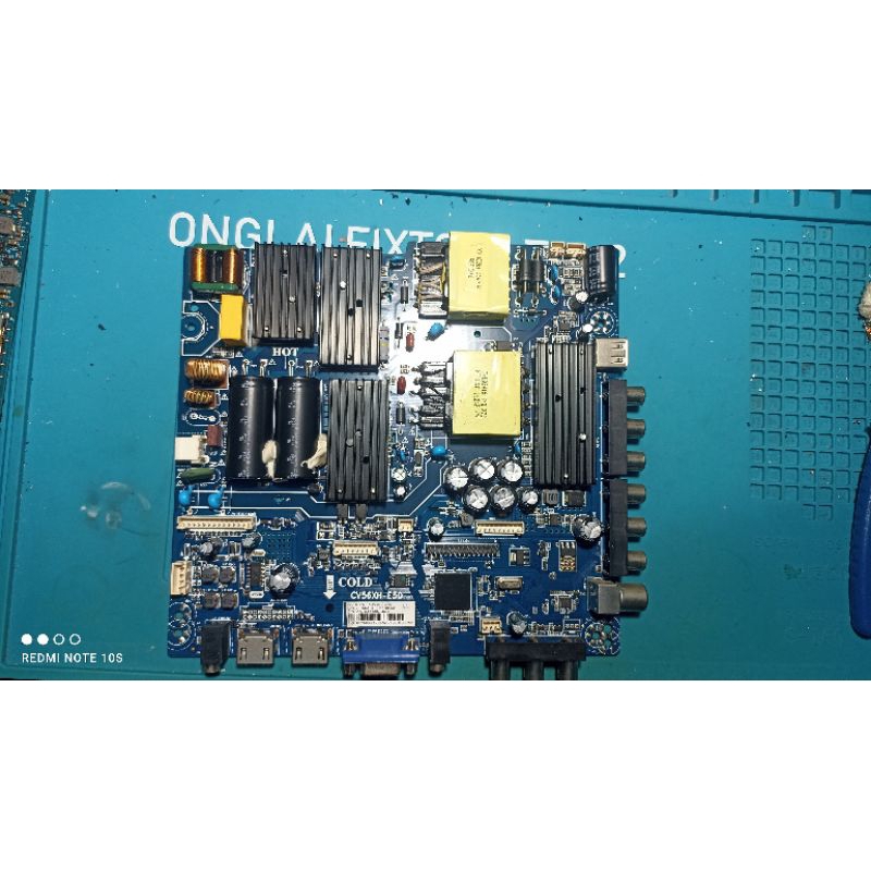 MAINBOARD/MOTHERBOARD COPOTAN TV POLYTRON PLD43B880 (CV56XH-E50]
