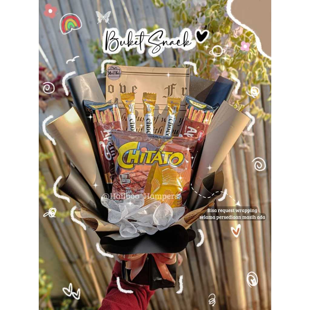 

Buket Snack by Haiiboo gift ( Buket jajanan , buket uang , buket bandung murah )