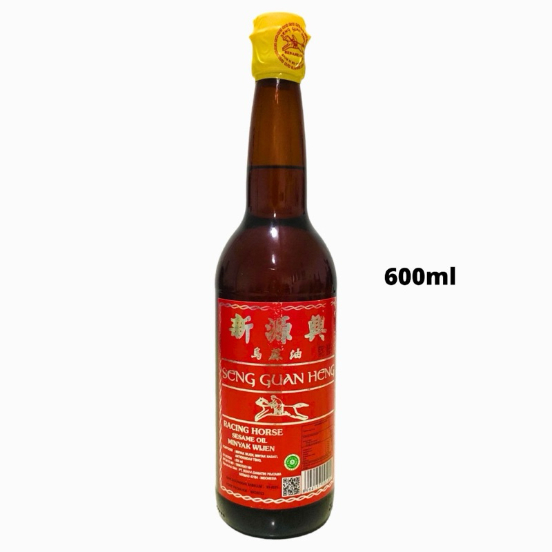 

Minyak Wijen/Sesame Oil Seng Guan Heng 620 ml/Minyak Wijen Kuda