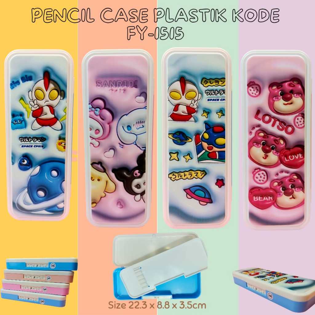 

Kotak Pensil Tepak Pencil Case Kode
