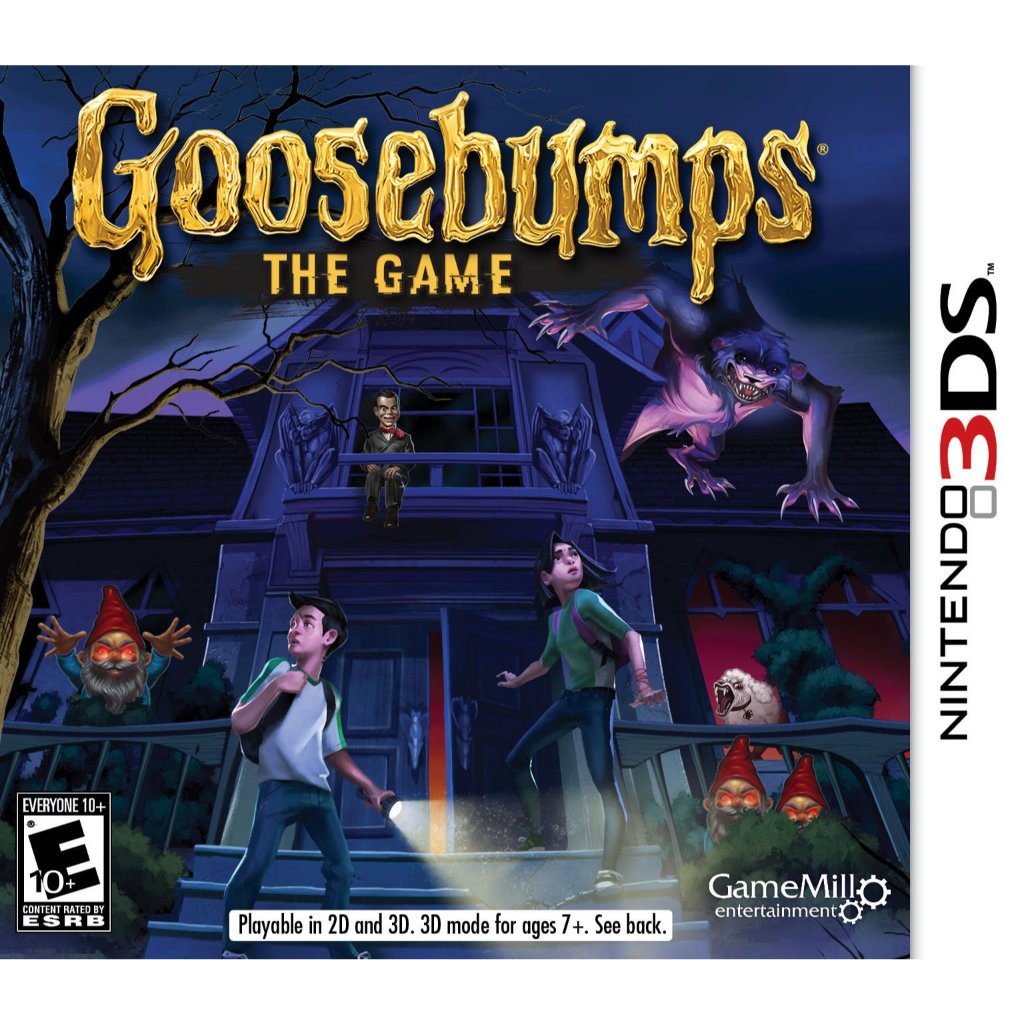 GAME NINTENDO 3DS CFW GOOSEBUMPS THE GAME