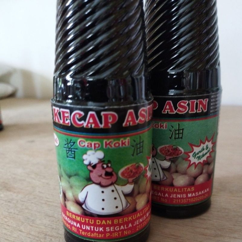 

KECAP ASIN asli CAP KOKI ISI 135ML