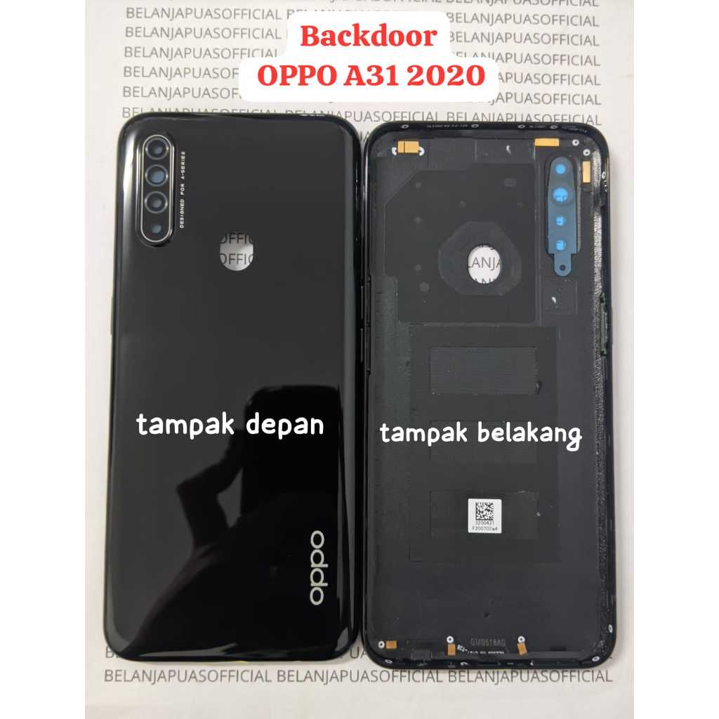 Backdoor Casing Belakang Tutup Baterai OPPO A31 2020 / Tutup Belakang Baterai / Tutup Casing / back 