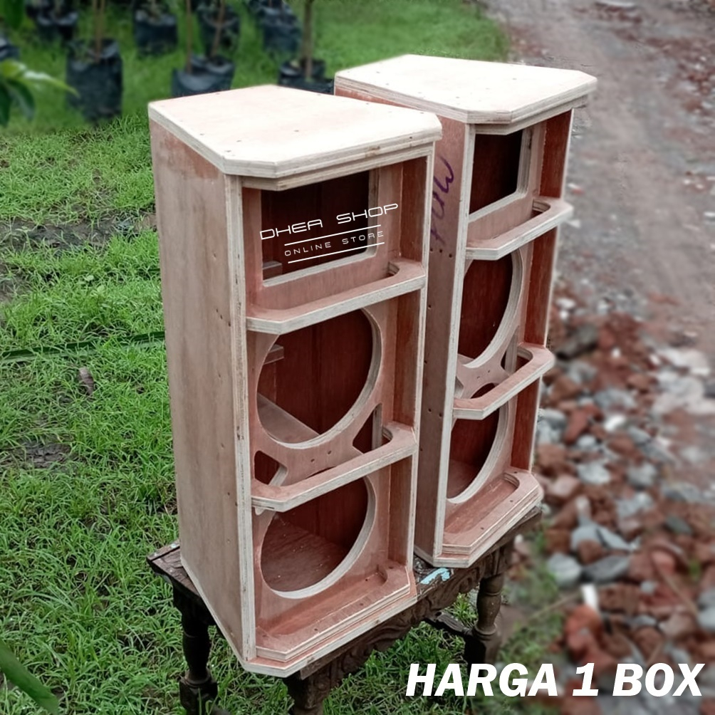 Box Speaker SR 8 inch Bahan Triplek 15mm