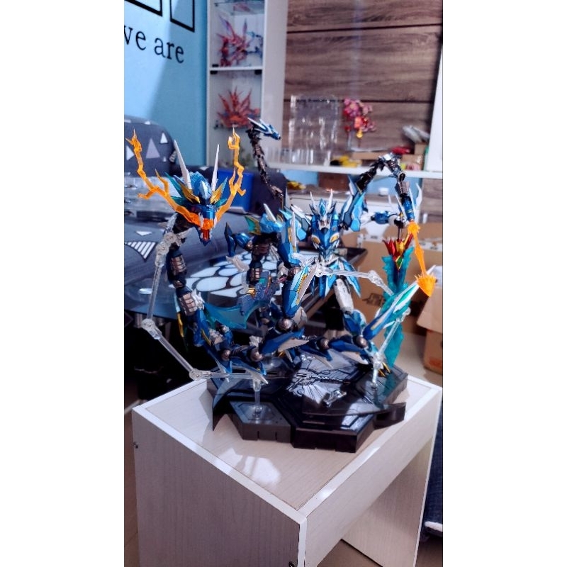 dijual METAL BUILD MNQ 03 AO BING ICE BLUE DRAGON KOLEKSI PRIBADI