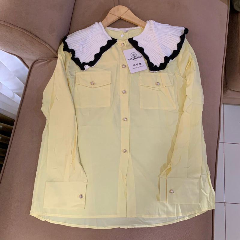 [Part 1] Baju Wanita Import Lucu Kemeja Wanita Bangkok Oversize Baju bangkok Jumbo Baju wanita Impor
