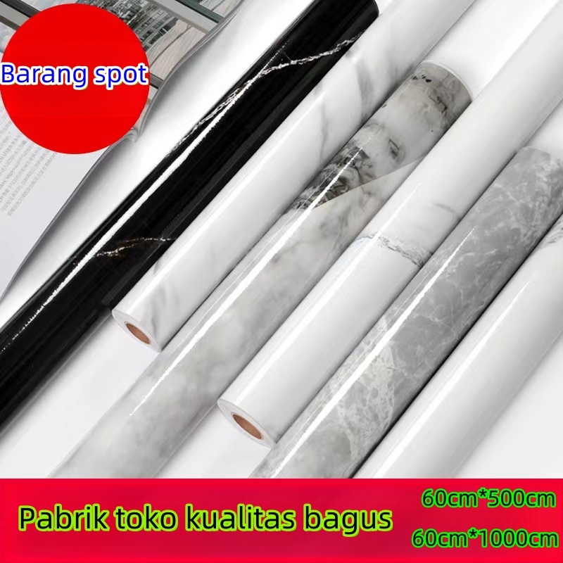 Stiker dinding dapur berperekat tebal, stiker dinding dapur tahan minyak, wallpaper dapur tahan pana