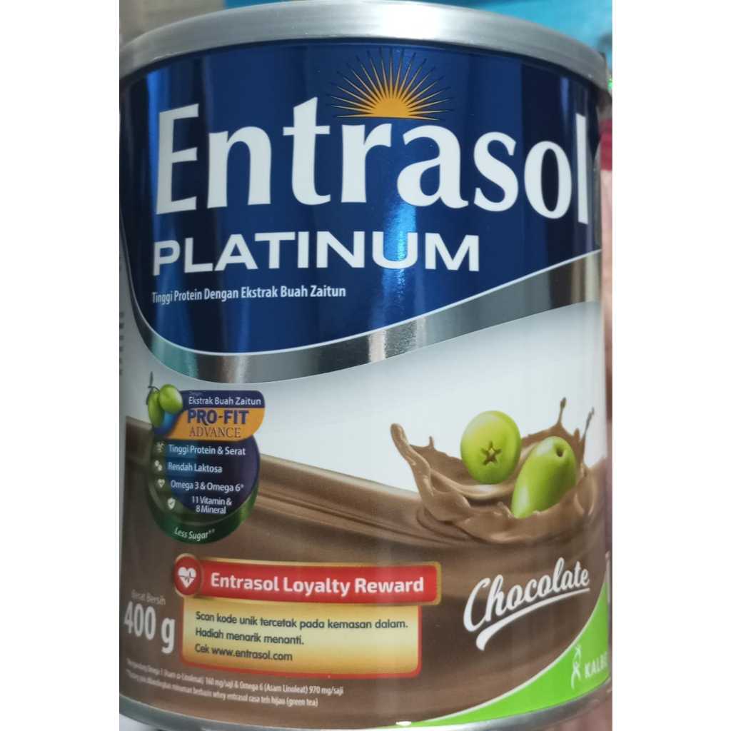 

ENTRASOL PLATINUM CHOCOLATE 400 GR