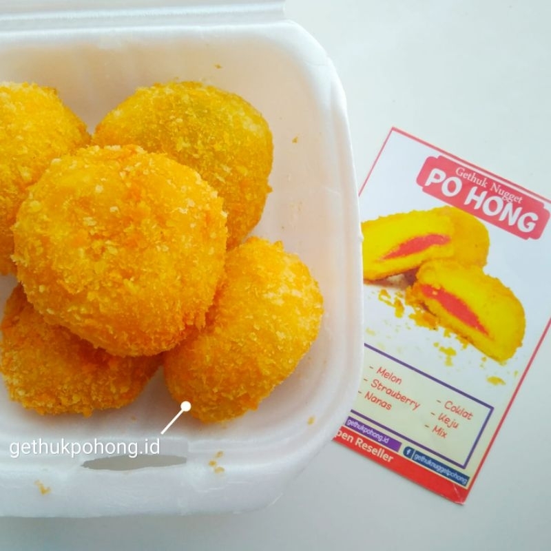 

Gethuk goreng frozen dari singkong - getuk nugget asli jogja