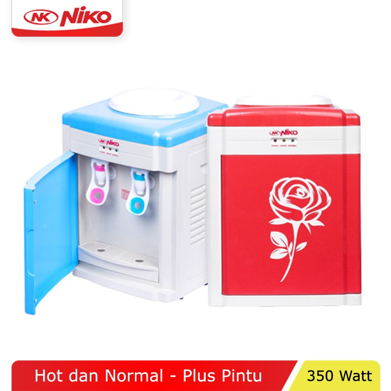 Dispenser Niko NK 8WD + Pintu Desk Water Hot Normal / Dispenser Galon NK8WD Dispenser Meja Hot and N