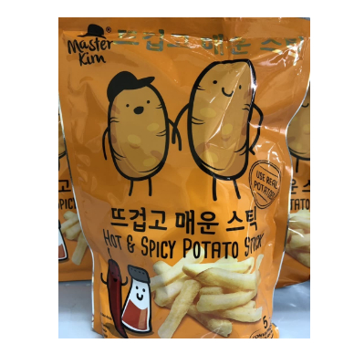 

Master Kim potato snack - Salted - Spicy - Honey butter