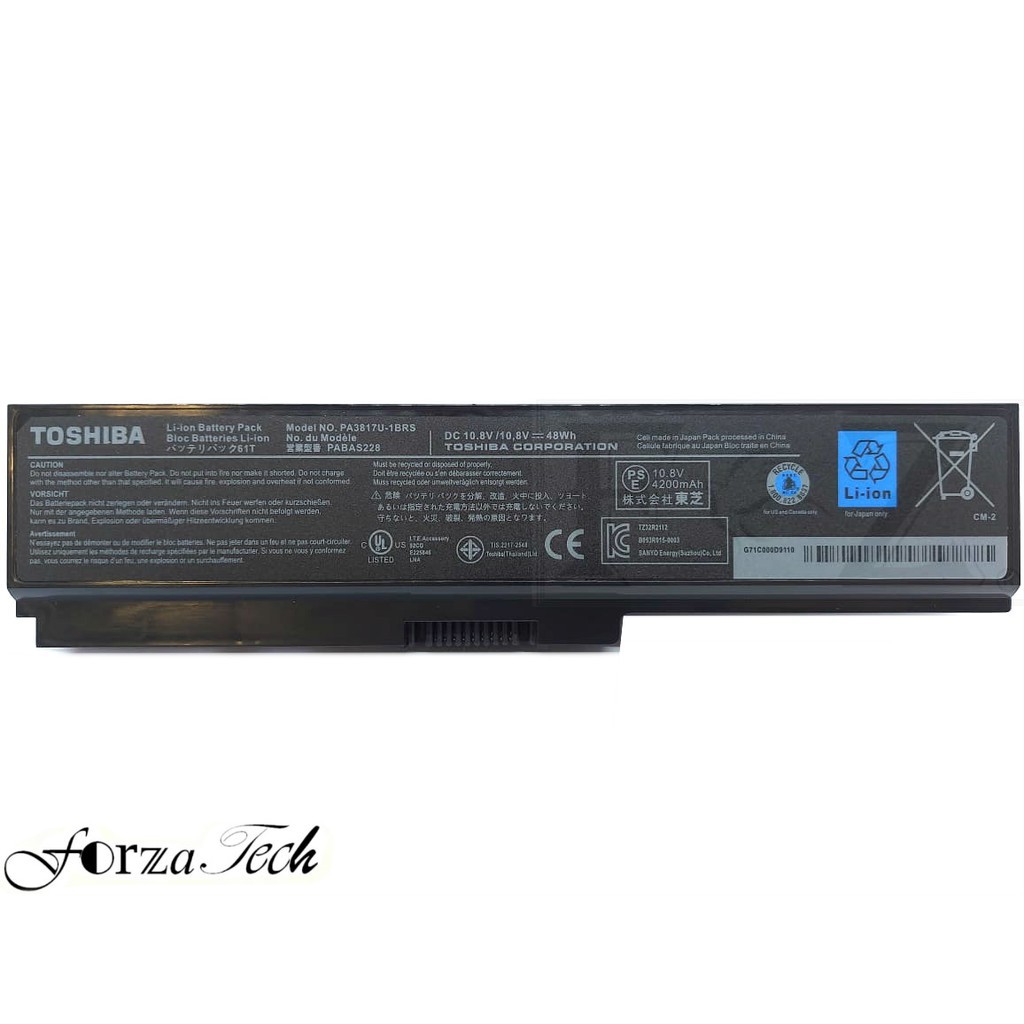 Baterai Baterry Batre Laptop Toshiba Satellite P740 P740D P745D P750 P750D P770 P770D ORIGINAL BERGA