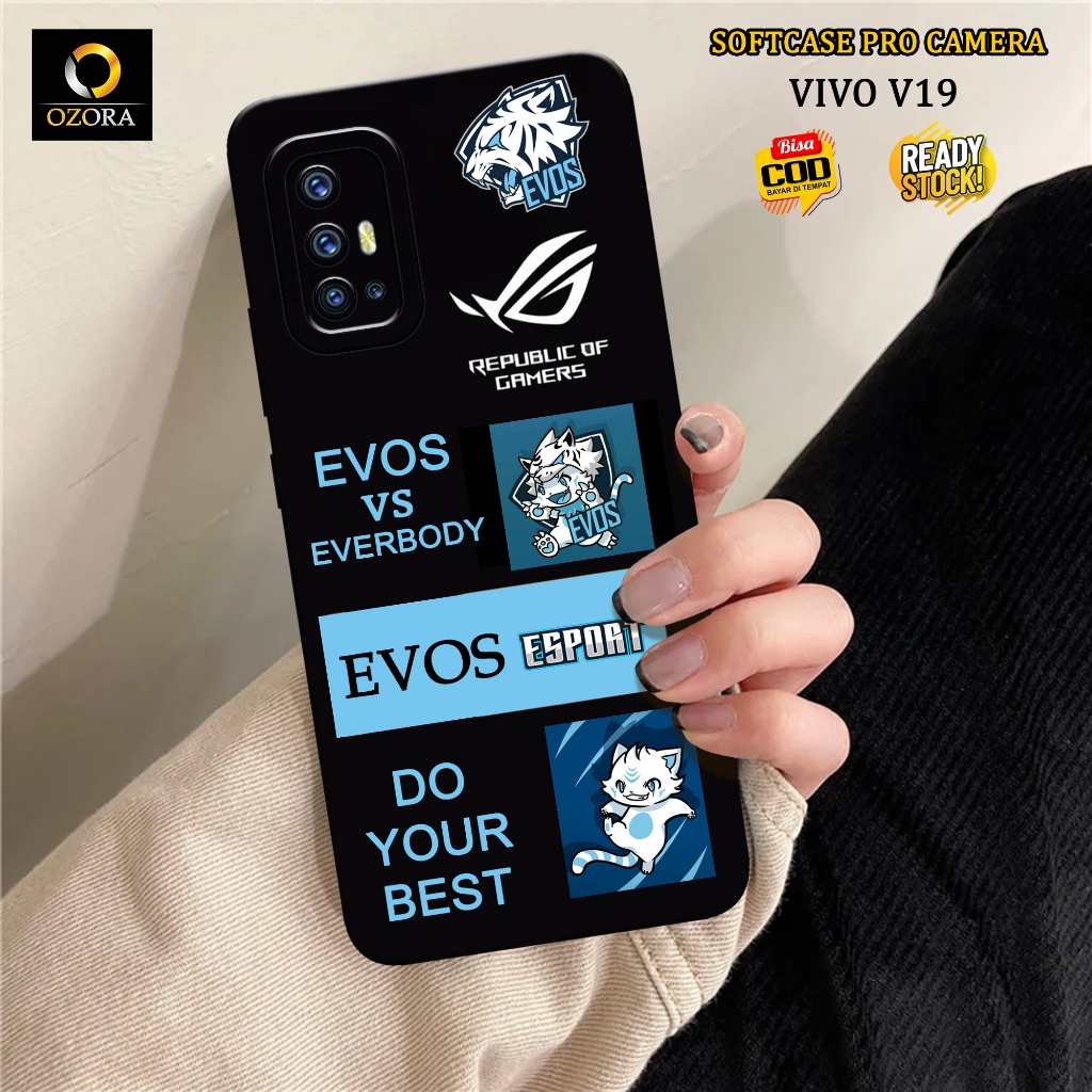Case Vivo V19  Terbaru - OZORA - Fashion Case Gamers - Casing Hp Vivo V19 - Aksesoris Handphone Vivo