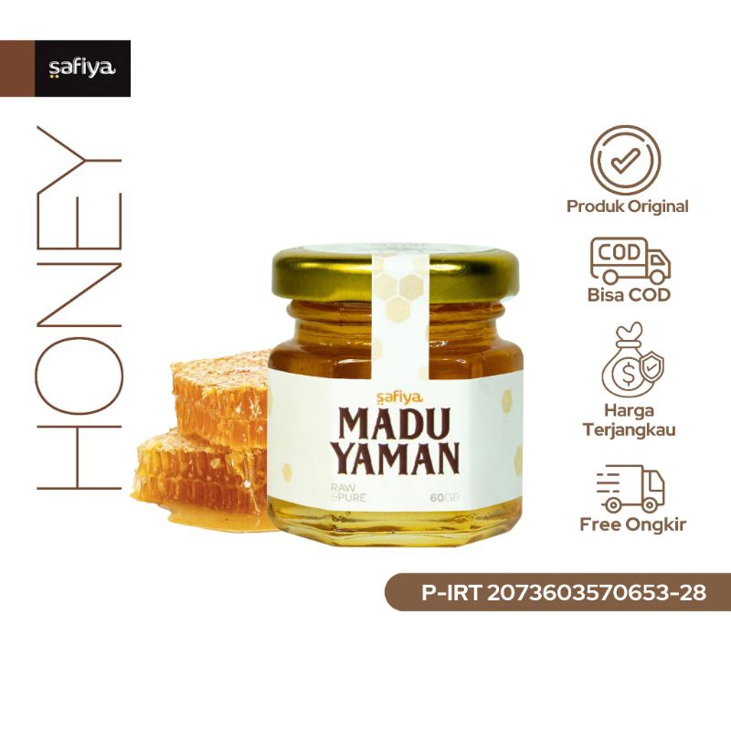 

Madu Yaman Asli Original Botol Kaca 60g