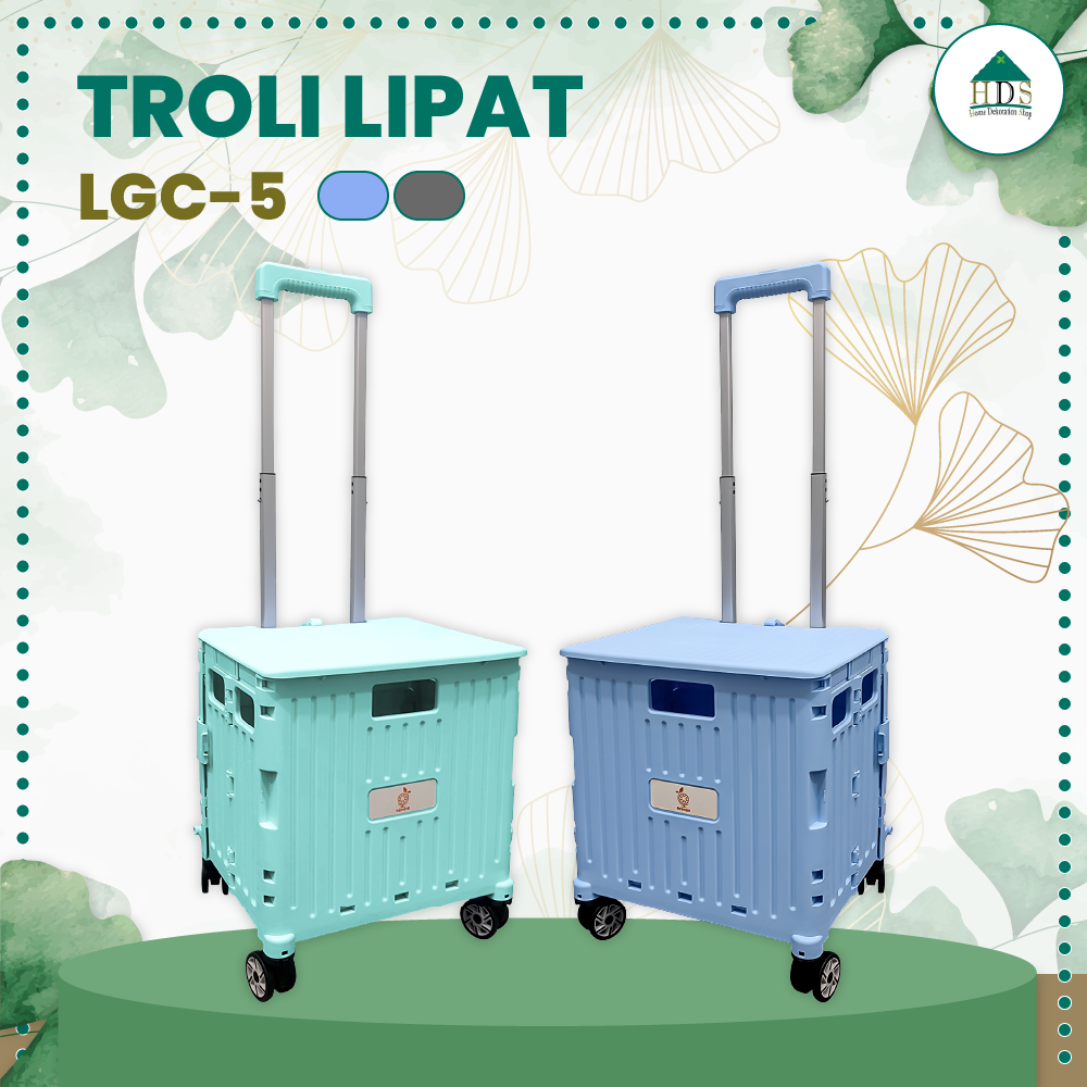 Baru Troli Lipat Trolley Pet Stroller Troli Koper