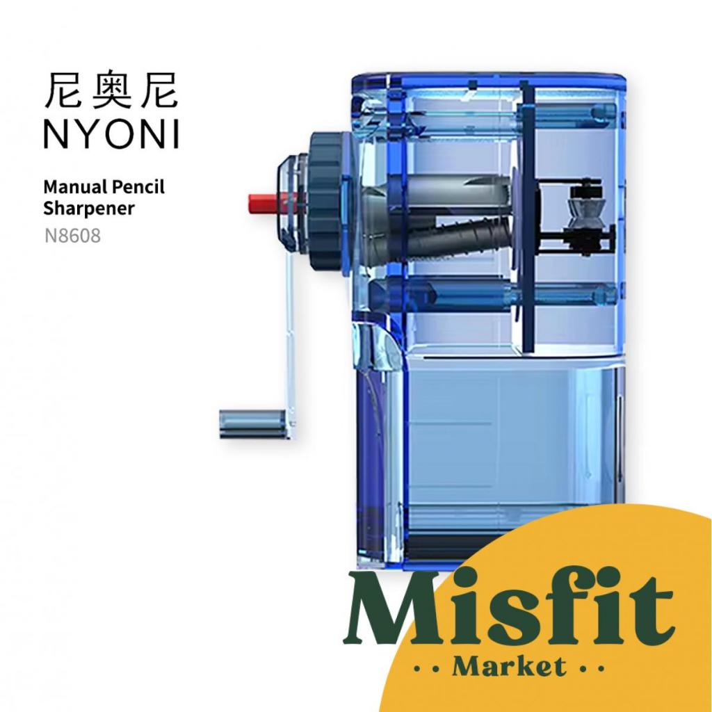 

NYONI N8608 Manual Pencil Sharpener Rautan Pensil Putar
