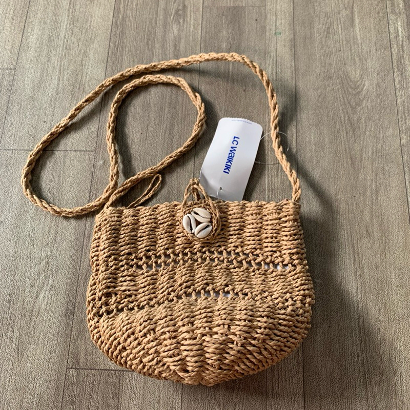 [New] Rattan bag Tas Rotan LC WAIKIKI 70rb