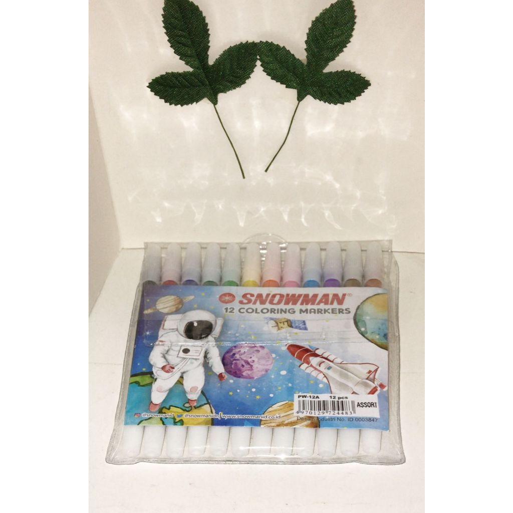 

Spidol Warna Snowman/Coloring Markers Snowman