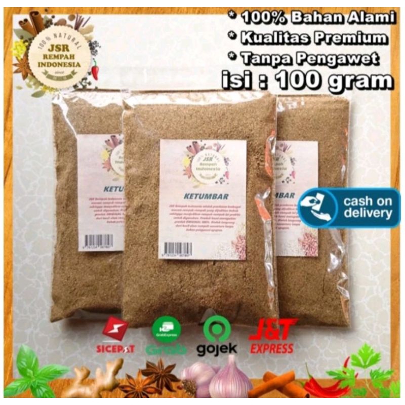 

Ketumbar bubuk Rempah JSR 100g