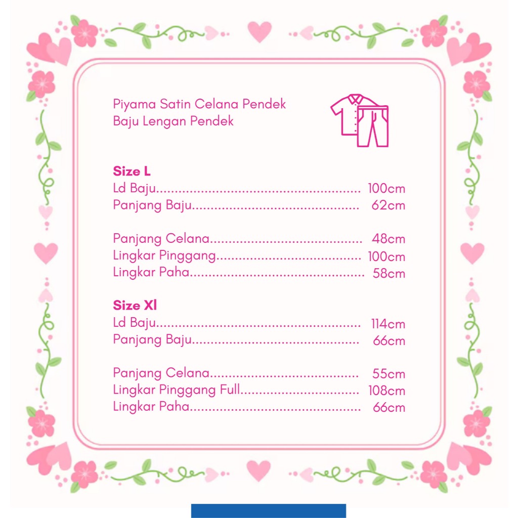 UIY Piyama Satin Setelan Dewasa Wanita Lengan pendek Celana Pendek Baju Tidur Cewe Polos Kekinian