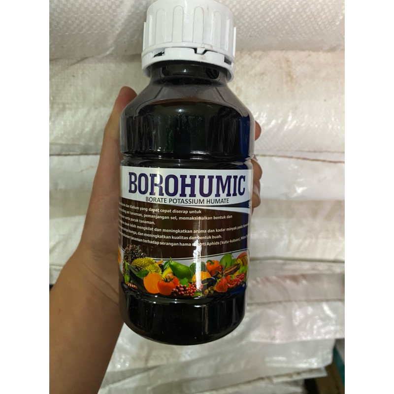 Pupuk borate potassium humate BOROHUMIC isi 500ml