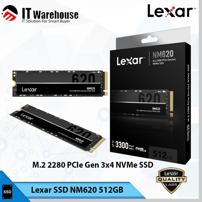 Lexar SSD NM620 M.2 Nvme 512GB