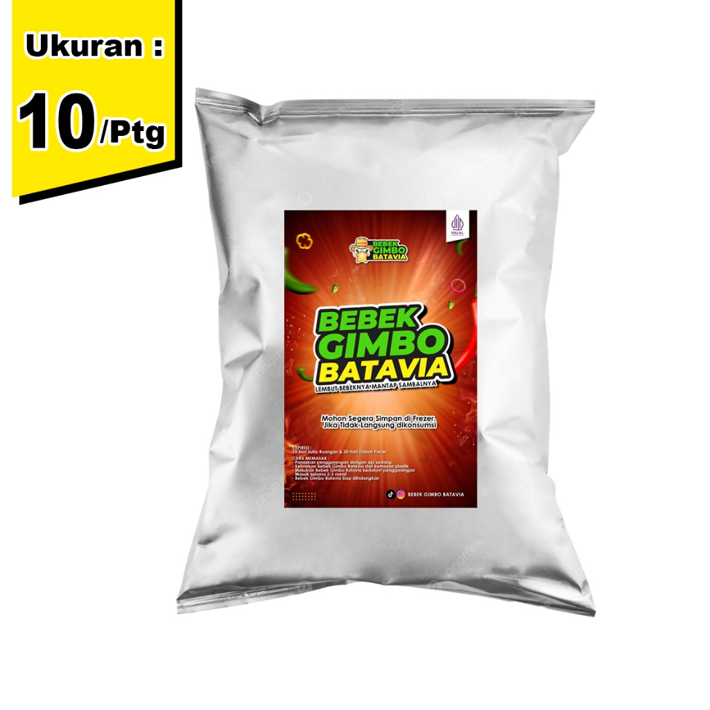 

Bebek Gimbo isi 10 Potong rekomendasi terlaris