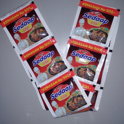 

Kecap Sedaap 1 Renceng 10sachet/550ml