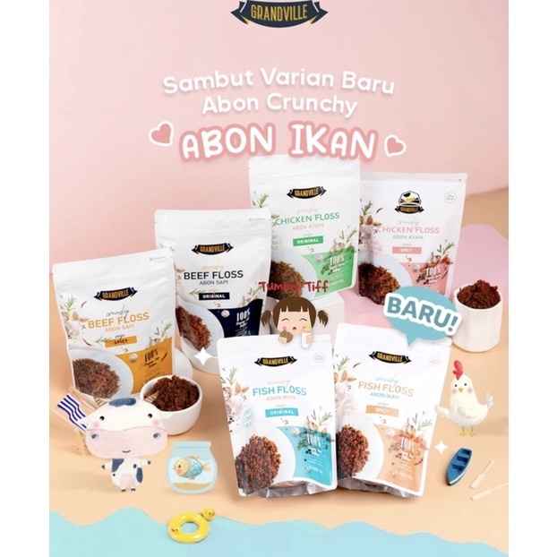 

Banyak dicari Grandville abon Original abon anak No MSG halal mpasi Penambah Nafsu Makan BB Booster MPASI Bayi Anti GTM abon bayi non pengawet
