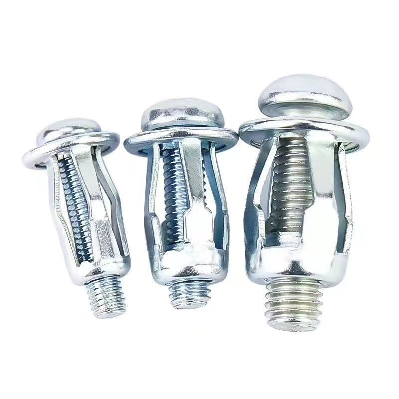 100pcs Jack Nuts Sekrup / Jack Nuts M4*25mm M6*25mm / Sekrup Plat Baut Mur Drat / Sekrup Rivet Metal