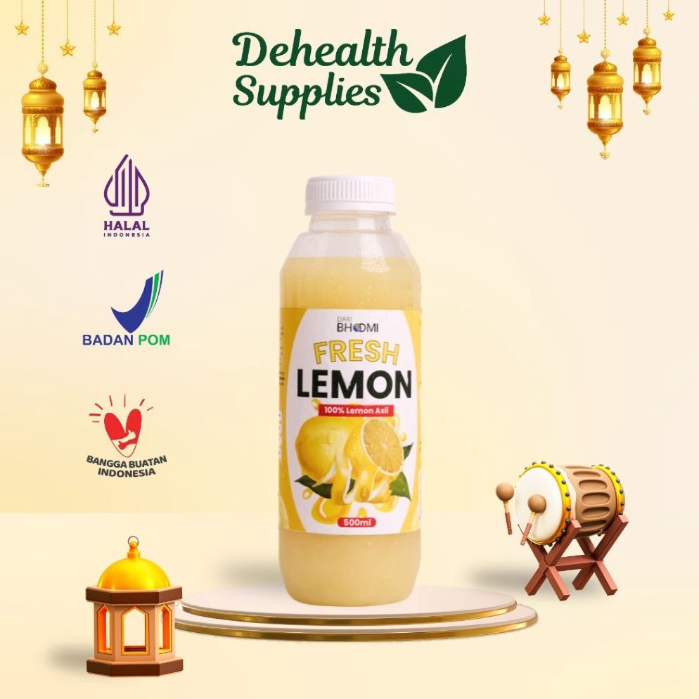 

Sikat Habis Dehealth Supplies Sari Lemon 5ml Plastik