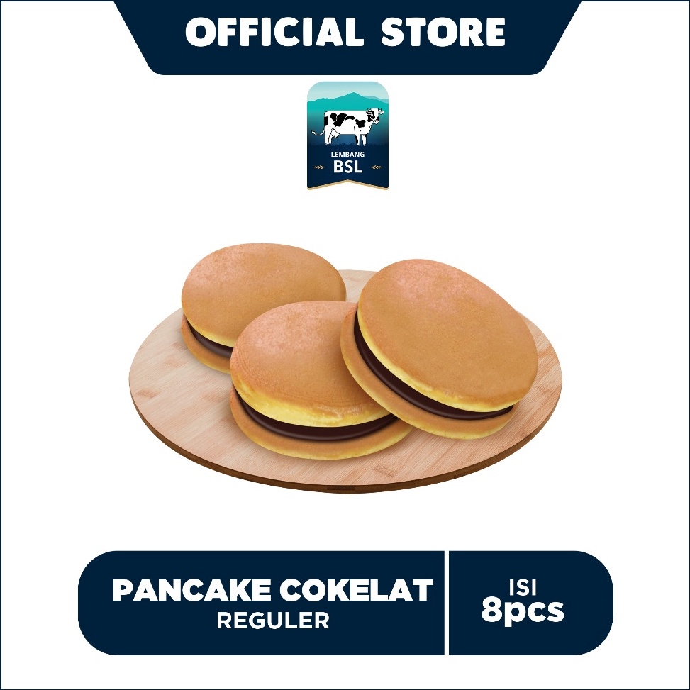 

Promo Sekarang Pancake Susu Lembang Cokelat Isi 8pcs