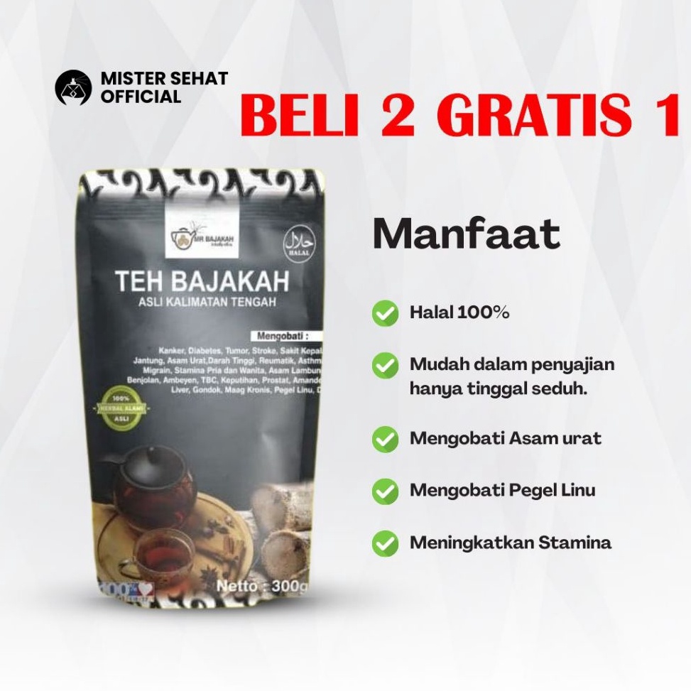 

Sale Oke Mr Sehat Official Teh Bajakah Kalimantan Obat Herbal Kanker Kangker Asam Urat Diabetes darah Tinggi Ambeyen Ambeien Asam Lambung Maag Mah Maagh Kronis Penambah Daya Tahan Tubuh