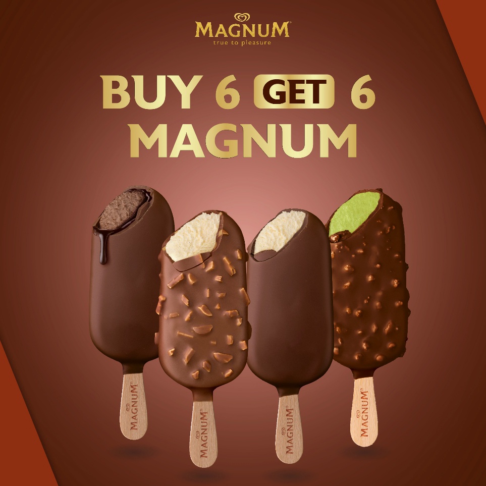 

Ready Buy 6 Magnum Get 6 Magnum Es KrimIce Cream Walls