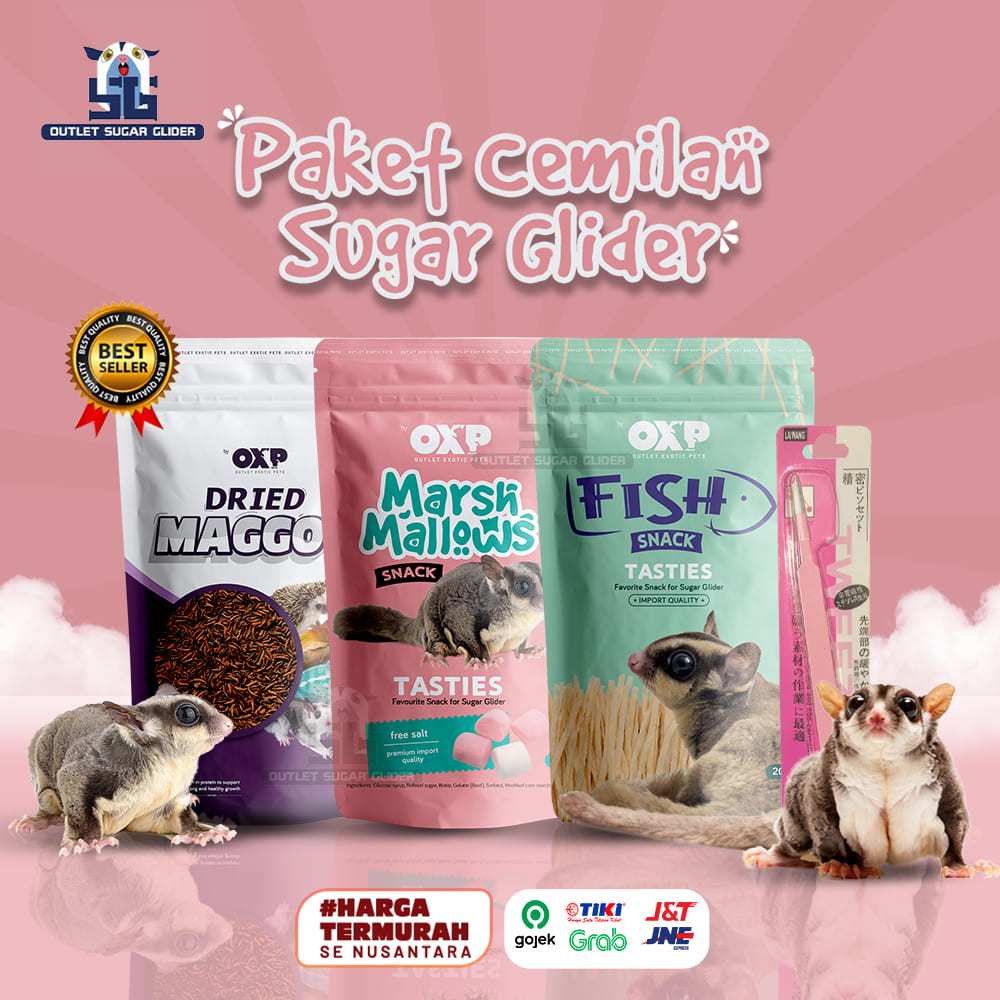 PROMO 4 - PAKET CEMILAN SUGAR GLIDER