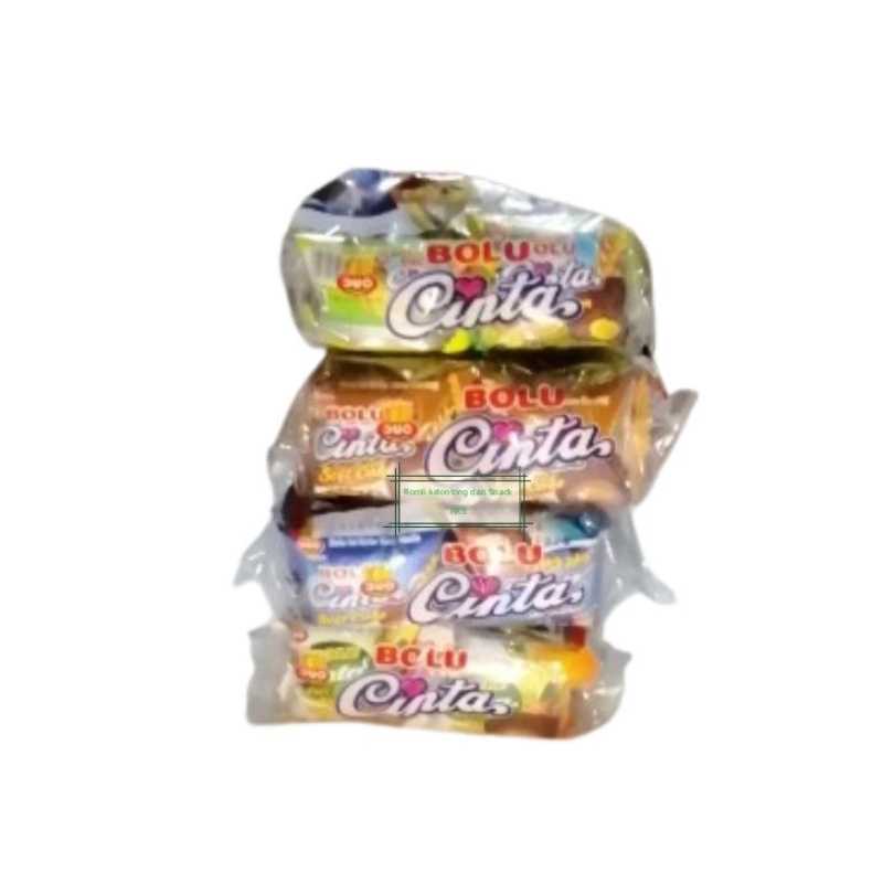 

Bolu Cinta Cream Cake isi Krim Vanilla Pisang Kacang Jeruk - Netto 10 Bks x 8 gram