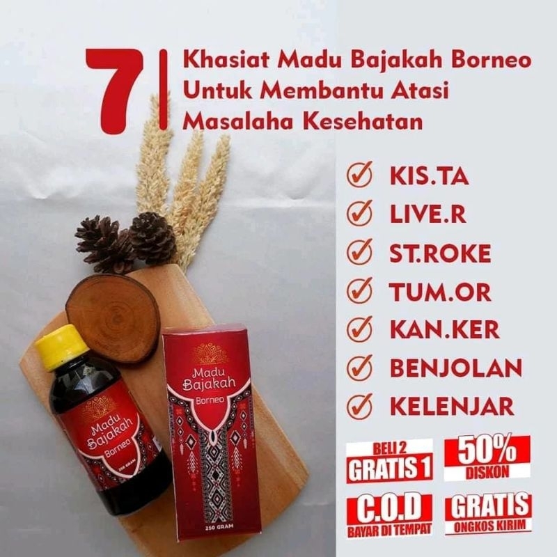 

Madu borneo bajakah untuk kesehatan