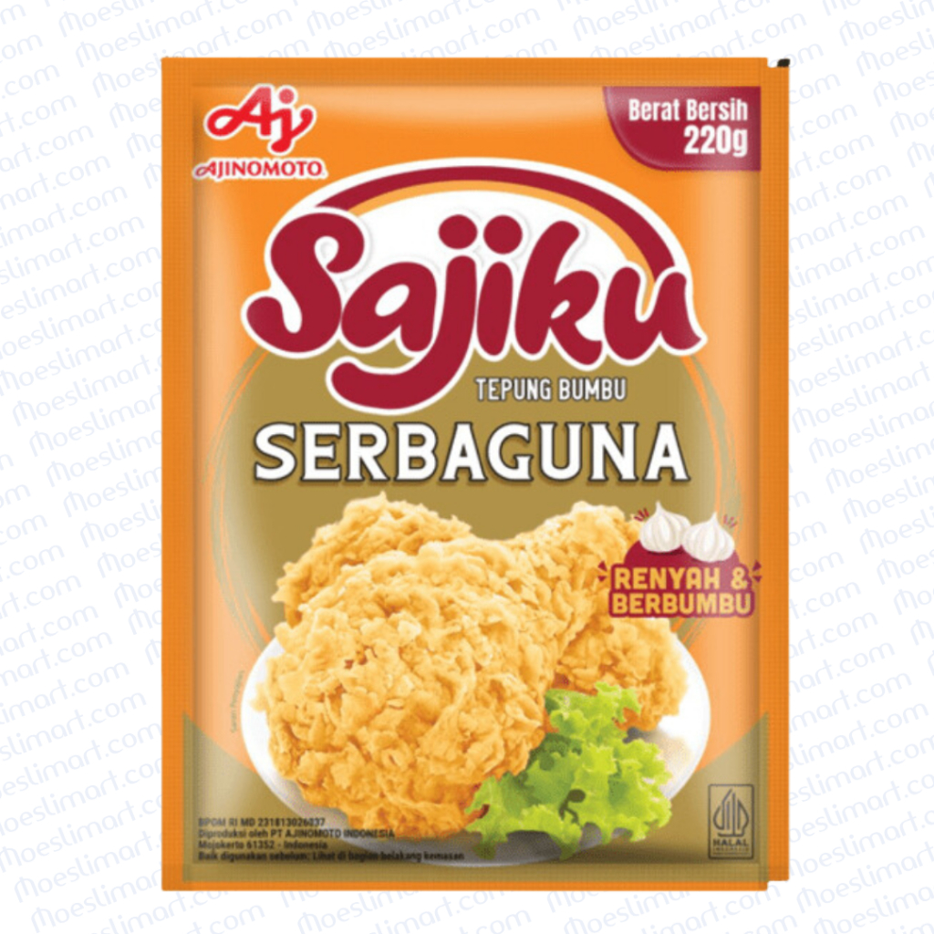 

SAJIKU Tepung Bumbu Serba Guna Sachet 220 g