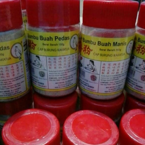 

Top Product Bumbu BUAH Bumbu Rujak jambu kristal Garam Buah Pedas Manis