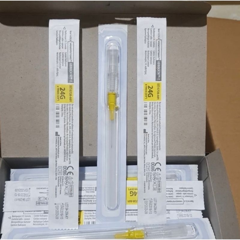 IV Catheter Abbocath Venisystems 24 G 24G
