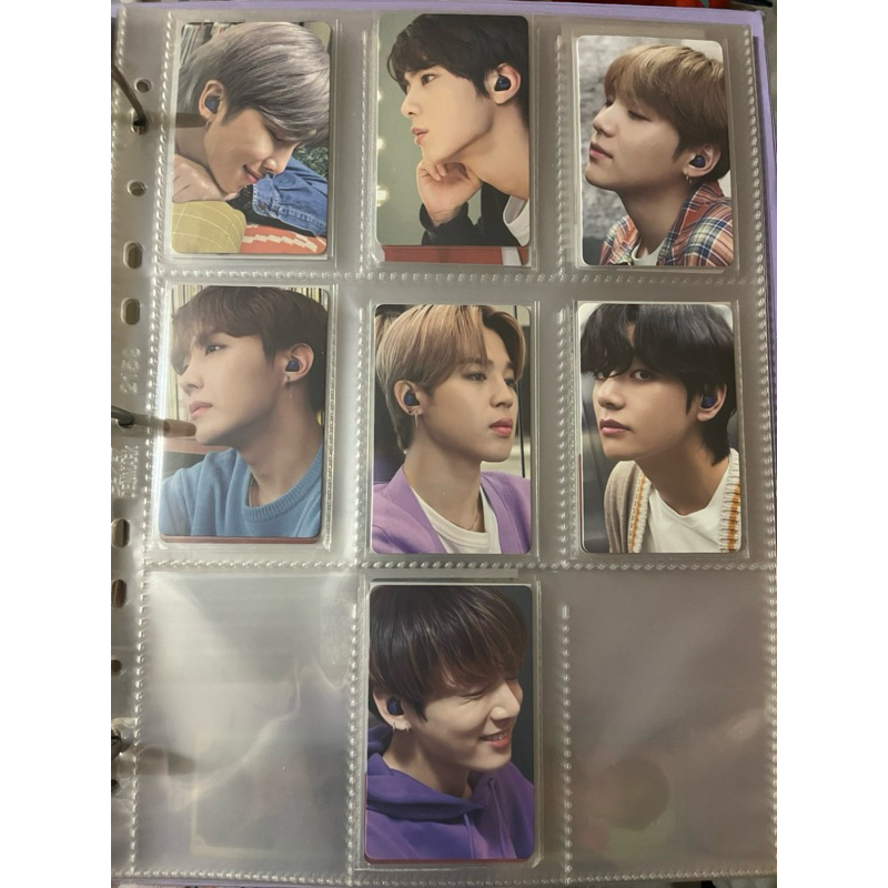 PHOTOCARD BTS X SAMSUNG GALAXY BUDS+