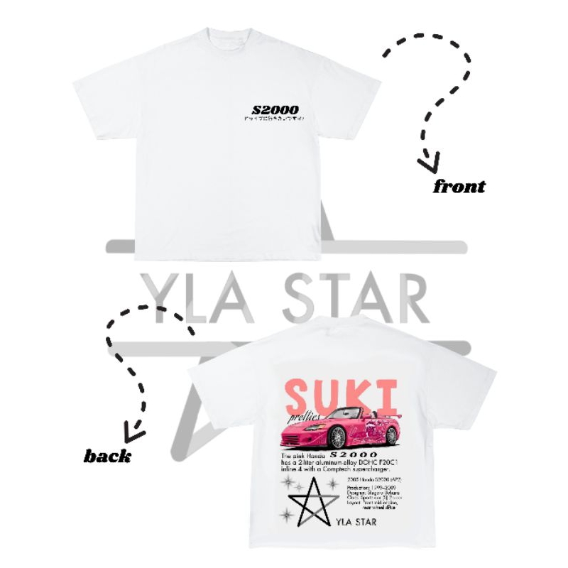 YLA T-shirt Suki Honda S2000 Fast & Furious