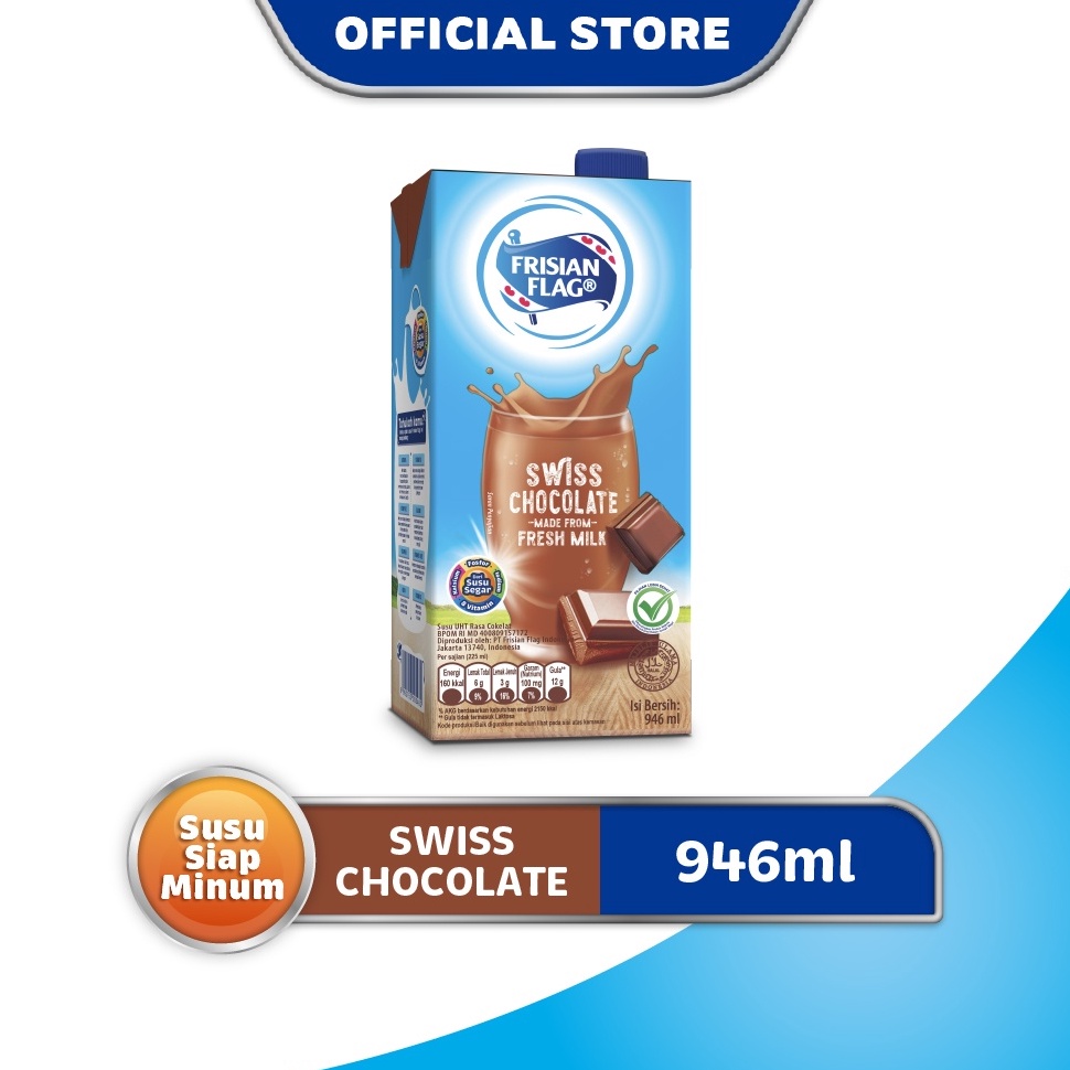 

Promo Max Frisian Flag Susu UHT Swiss Chocolate 946 mL