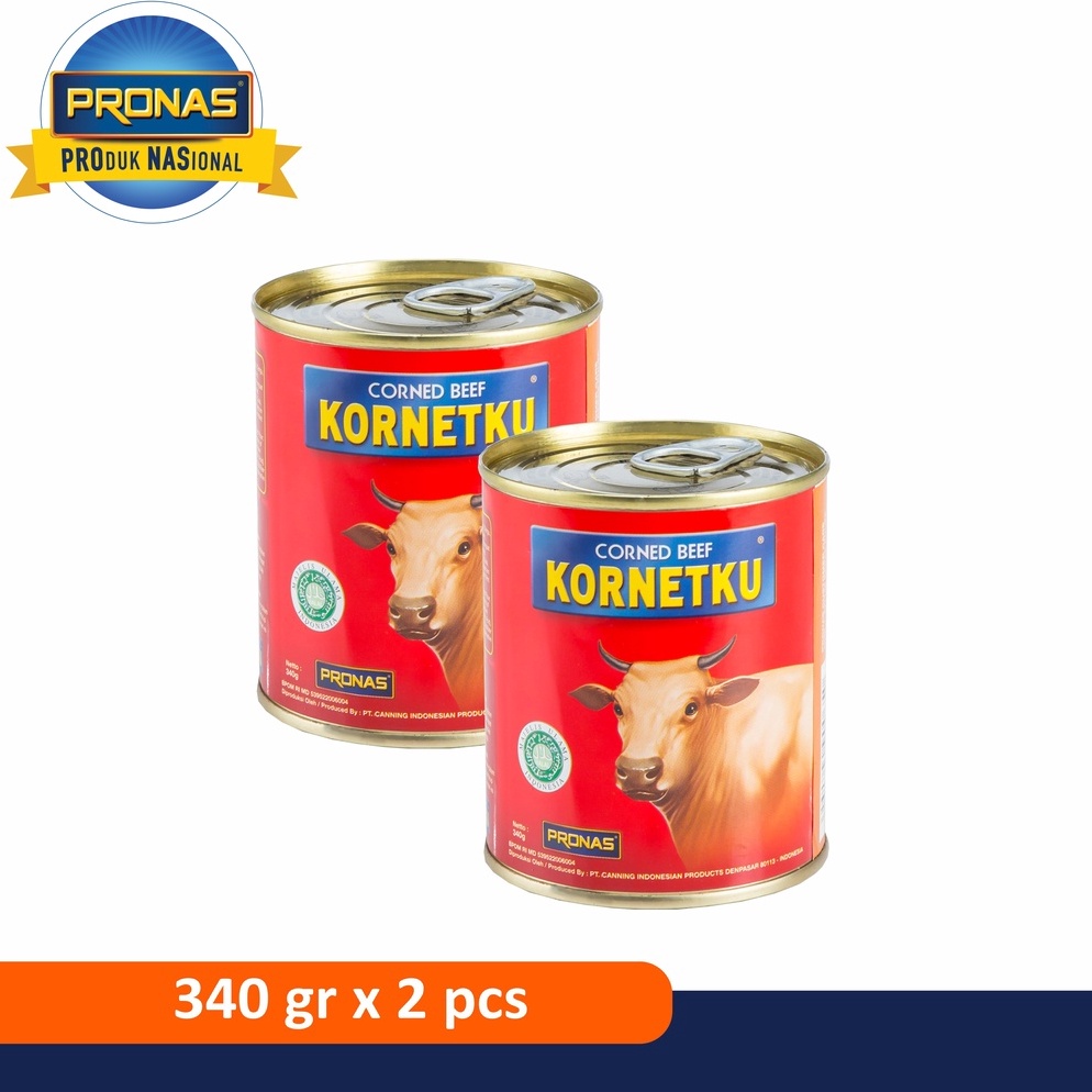 

Buruan Beli Pronas Kornetku Kornet Sapi 34 g bundling 2 pcs